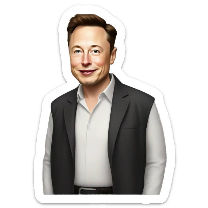 Elon musk sticker