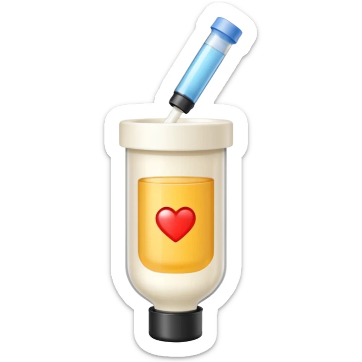 cream medicine in a medicine tube sticker