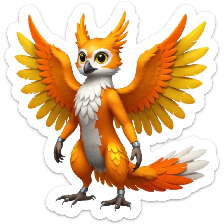 Ratchet-Lombax-Trico-fusion, full body  sticker