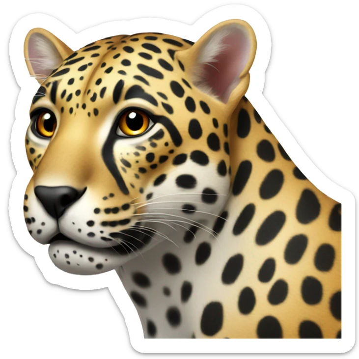 spotted jaguar sticker