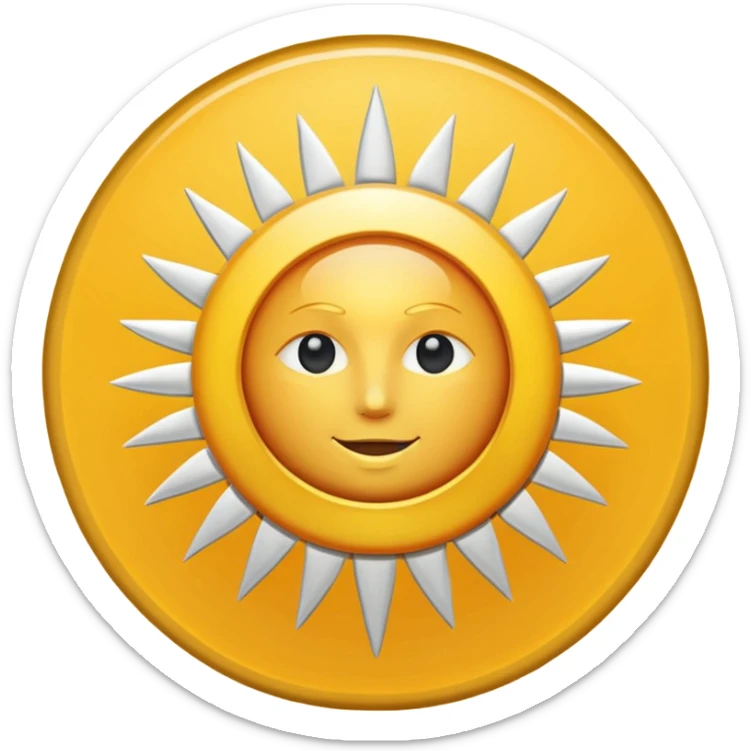 🇭🇺can you add a sun at the middle of the vlag sticker