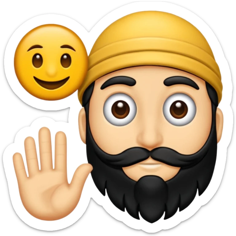 kağıta yazı yazan kalem  sticker