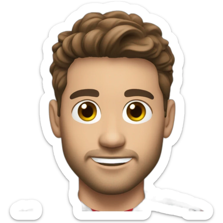 nino futbolista del atletico de madrid sticker