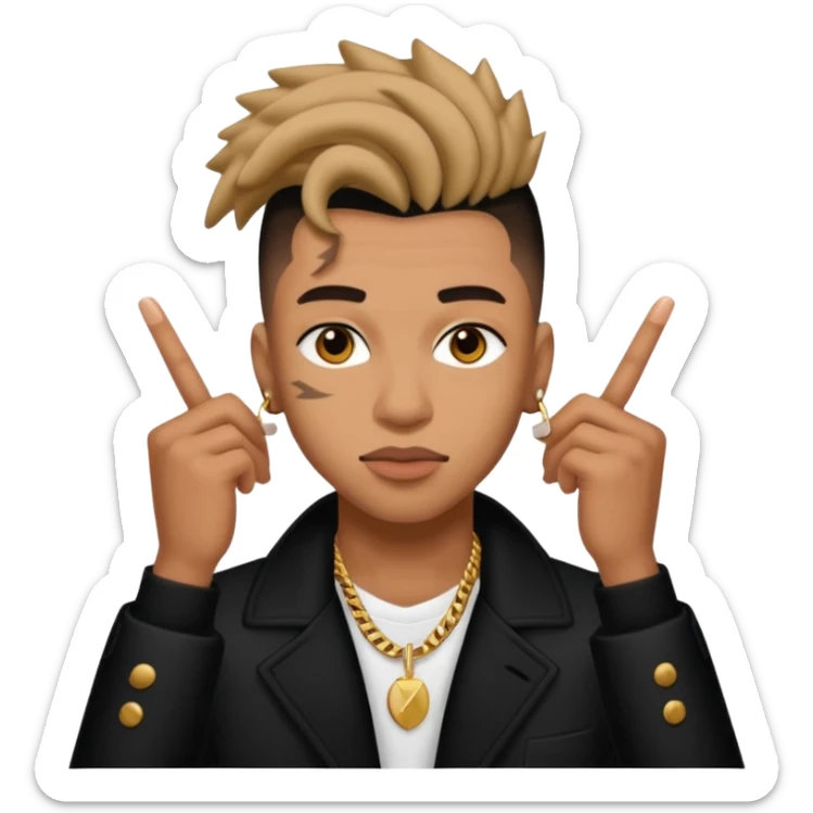 Glam jangle Quale Ricky Shoko, Tay, Tay, Rady Choppa, no Coco V Chucky sticker