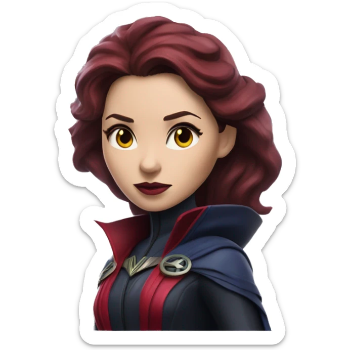 Scarlet Witch from Doctor Strange in the Multiverse of Madness  sticker