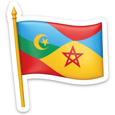 Flag amazigh sticker