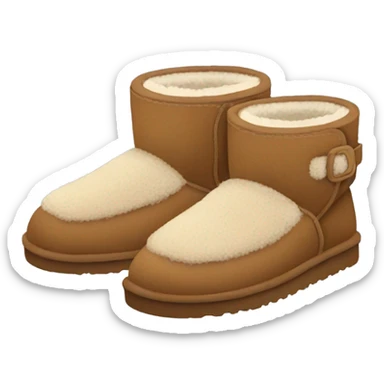 UGG slippers  sticker