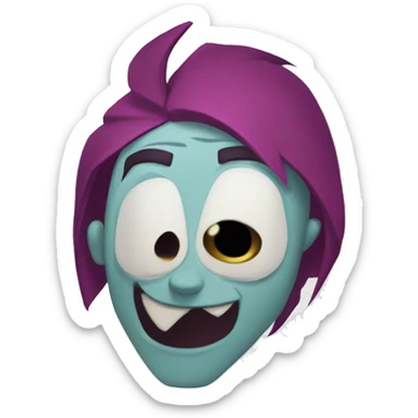 Alastor from hazbin hotel sticker