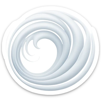 Masculine form made of gentle white flowing energy waves, subtle ethereal silhouette, no color, minimalist abstract design sticker