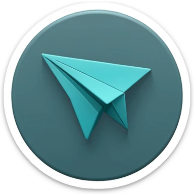 Minimalist outline icon, monoline style, thin clean contour, no shading, no gradients, transparent background, vector style, centered composition, flat design, elegant, premium, modern, Telegram emoji style, color palette: aqua teal #40B2D6 and slate gray #2F3B3E, no text, no background, 512x512 sticker