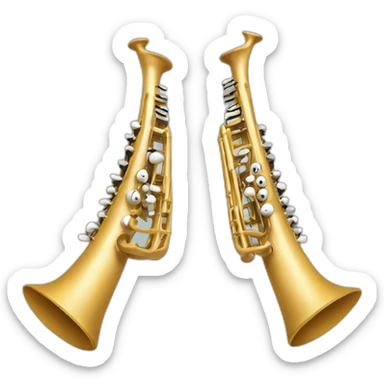 Erlandskian non Flute instrument name ocarina sticker