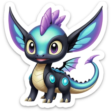 Meloetta-Cresselia-Palkia-Spyro-Toothless-Stitch-Pokémon-Fakémon-creature-hybrid sticker