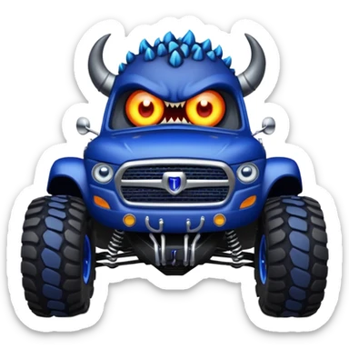 Devilish Blueberry Monster off road stadium monster 29 coupe sticker