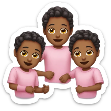triplets sticker