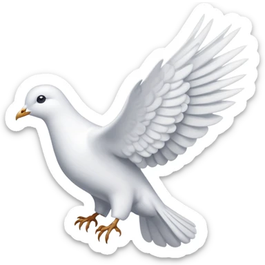 Holy Spirit Dove from Christian Gods sticker