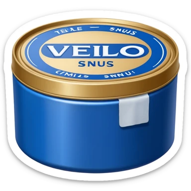 an emoji of a can of Velo snus sticker