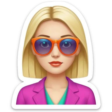 Grace Stephenson (Janet Planet) from Confidence Man sticker