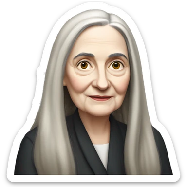 American novelist and essayist, Marilynne Robinson sticker