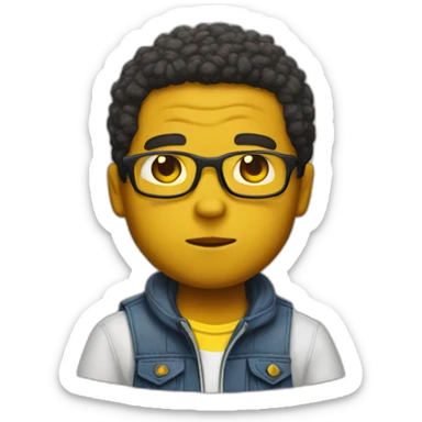 what if pikachu was a middle aged black man with a little bit of a weed vibe sticker