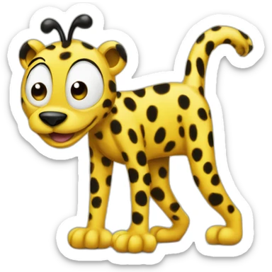 Marsupilami sticker