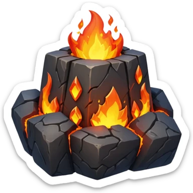Molosse de lave clash royale sticker
