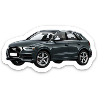 Audi Q3 sticker