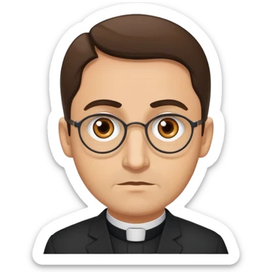 Pastor alemán Brown con ojos brown  sticker