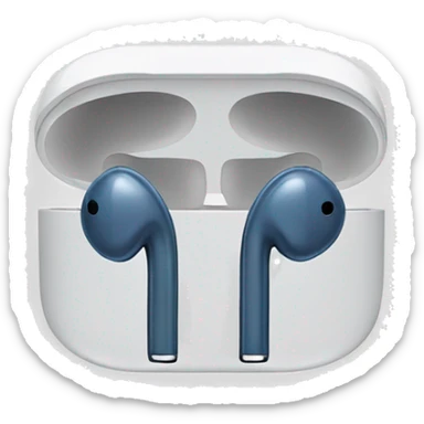 apple earbuds sticker