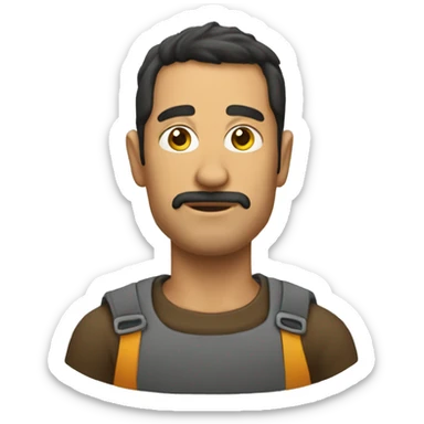 Ladron encapuchado  sticker