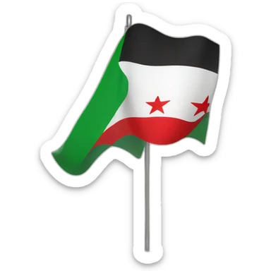 Syrien flagge sticker