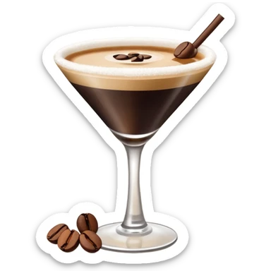 espresso martini sticker