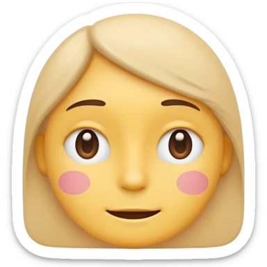 minimal flat emoji style,
soft rounded shapes,
gentle facial expression,
no sharp edges,
no exaggerated cartoon emotion,
pastel color palette,
slightly desaturated,
modern health app aesthetic,
high emotional clarity,
no text, no background,
transparent background,
1:1 square,
SVG / vector friendly sticker