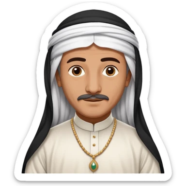 old emirates guys wearin UAE cloths sticker