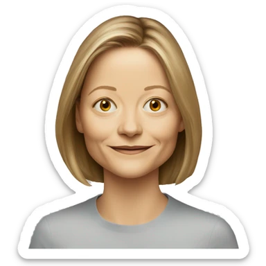 Jodie foster sticker