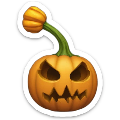 Calabaza morbid angel sticker