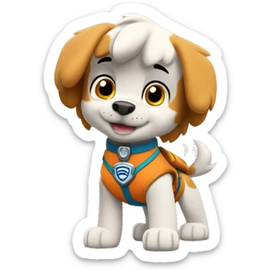paw patrol apollo sticker