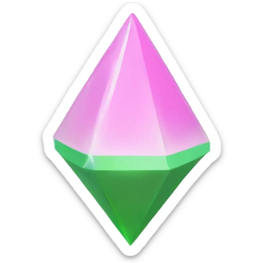 Light pink plumbob sims 4 sticker