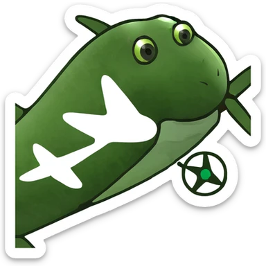 humorous meme of an airplane with React logo as its windows sticker