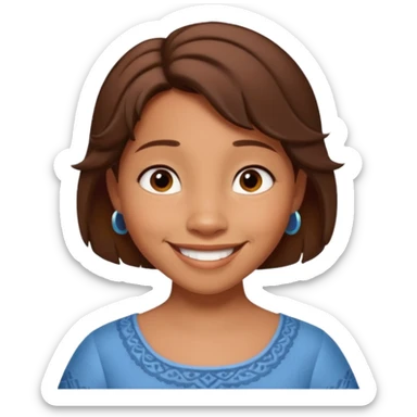 Lupe from the Ferdinand disney movie sticker