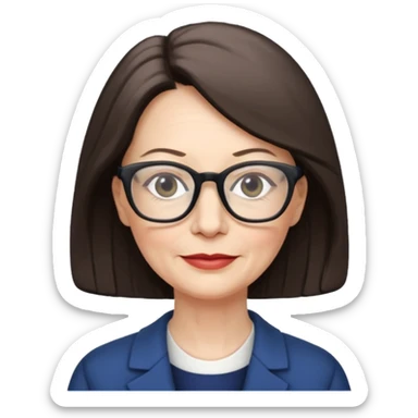 Catherine, 53 ans Profession : Professeure de littérature sticker