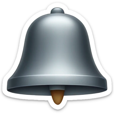 image of a bell notification sticker