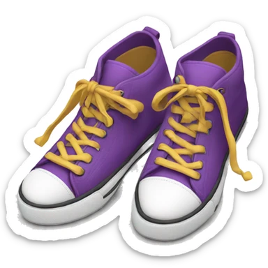 Pair of sneakers  sticker