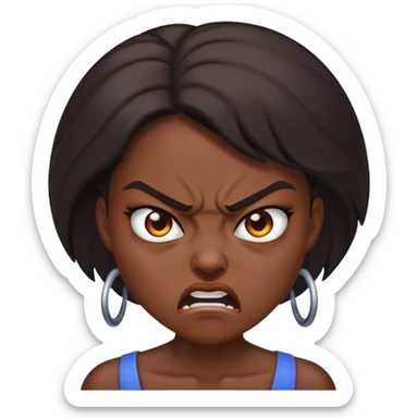 mulher furiosa sticker