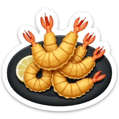 shrimp tempura sticker
