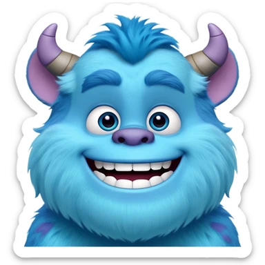 Sulley James P Sullivan from Monsters Inc sticker