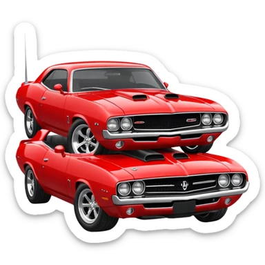 Hell cat car emoji sticker