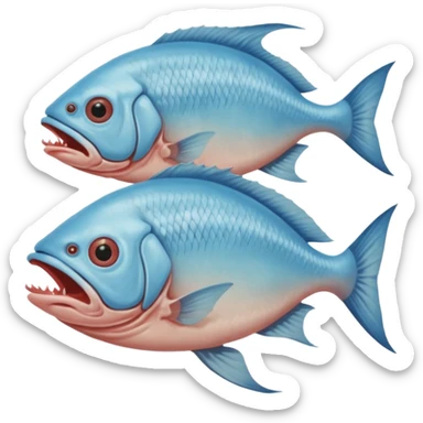 cinematic -  69 hieronymus bosch phantasmagorical mutated beings - human-fish hybrids sticker