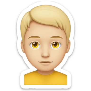 awkward forced Half smile smirk yellow circle face emoji :/ sticker
