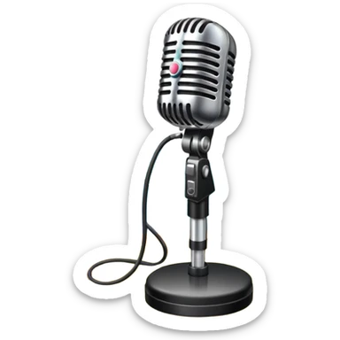 create-a-vibrant-and-dynamic-emoji-that-represents-pop-or-stage-vocal-performance.-the-design-should-feature-a-close-up-of-a-classic-stage-microphone-(retro-style)-with-a-lanyard,-set-against-a-sta sticker