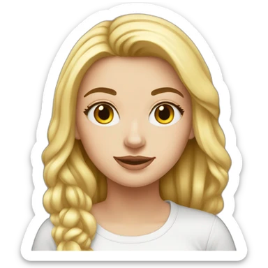 whitegirl-with-blackcat sticker